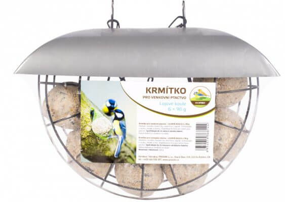 Krmítko lojové koule 6x90g