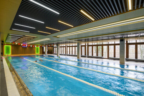 Water care in public pools, wellness facilities and spas