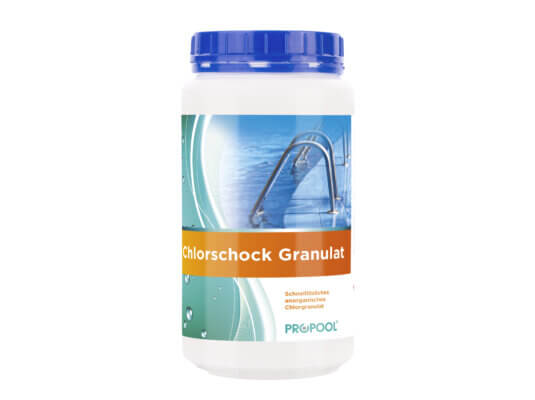 Chlor Schock Granulat schnelllöslich